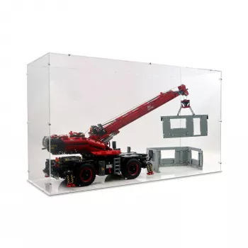 Lego 42082 Geländegängiger Kranwagen - Acryl Vitrine